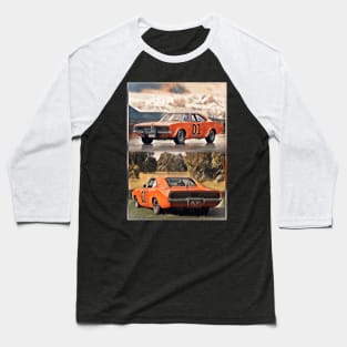 Dukes Of Hazzard Rebel Run Ins Baseball T-Shirt